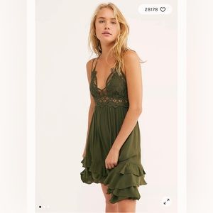 Free People Adella Slip Dress Size L